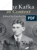 (Literature in Context) Carolin Duttlinger - Franz Kafka in Context (2017, Cambridge University Press) - Libgen - Li