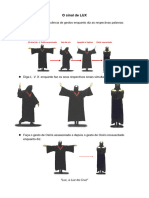 O Sinal de LUX: Faça A Seguinte Sequência de Gestos Enquanto Diz As Respectivas Palavras