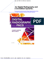 Full Download Test Bank For Digital Radiography and Pacs 3rd Edition Bycarter PDF Full Chapter