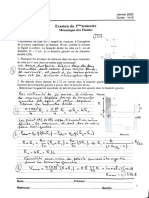 Examen Corrigé Mécanique Des Fluides