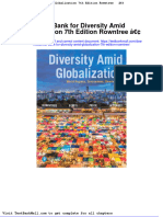 Full Download Test Bank For Diversity Amid Globalization 7th Edition Rowntree PDF Full Chapter