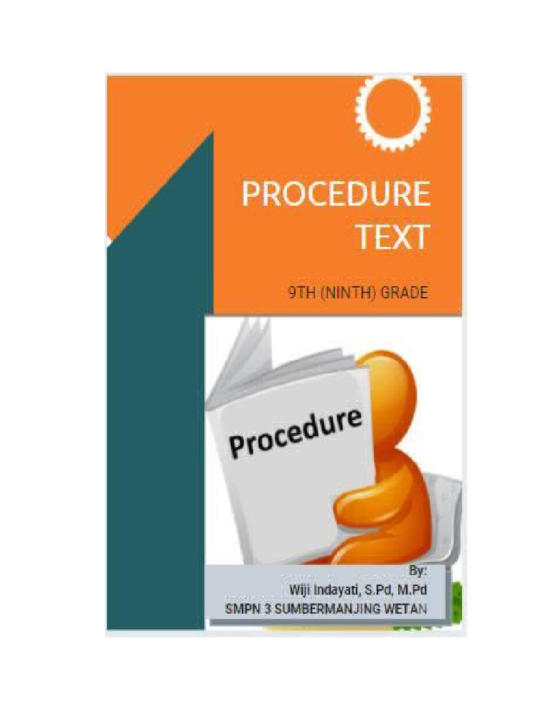 MODUL 2 Procedure Text | PDF | Karier & Perkembangan