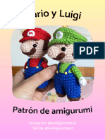 Patrón Mario y Luigi Karligurumis - CL (2) - 1692670089