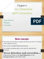 Chapter 6 Error Detection and Correction