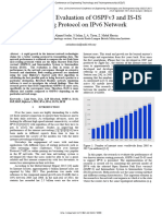 2017-Performance Evaluation of OSPFv3 and IS-IS Routing Protocol On Ipv6 Network