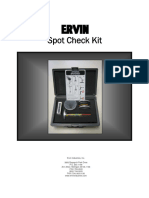 Ervin Spot Check Kit
