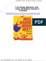 Full Download Test Bank For Drugs Behavior and Modern Society 8th Edition Charles F Levinthal PDF Full Chapter