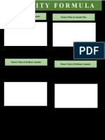 Annuity Formula