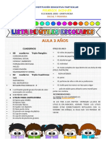 Lista de Cursos Inicial