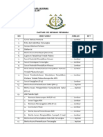 Daftar Isi Berkas Perkara