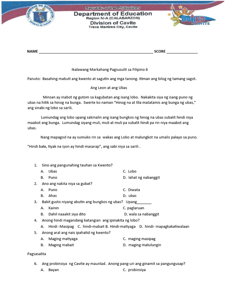 Filipino | PDF