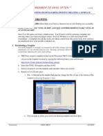 NRCS Civil 3D Guide for Surface Creation