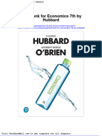 Full Download Test Bank For Economics 7th by Hubbard PDF Full Chapter