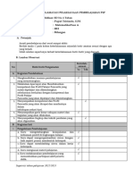 Format Pengamatan Pembelajaran PSP