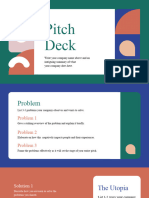 Green Simple Pitch Deck Presentation
