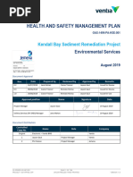 US 050055 HS MP 001 Health Safety Management Plan 1 0