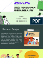 Strategi Penerpan Merdeka Belajar