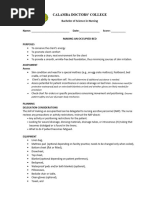 Linen Change Procedure for Residents | PDF | Bed | Clothing