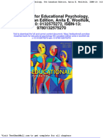 Full Download Test Bank For Educational Psychology 5th Canadian Edition Anita e Woolfolk Isbn 10 0132575272 Isbn 13 9780132575270 PDF Full Chapter