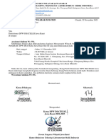 02-138 Surat Undangan Kepada Demisioner Pada Kegiatan Musyawarah Wilayah (Muswil) Dan Malam Keakraban