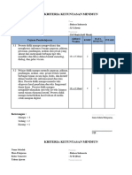 Kriteria Ketuntasan Minimun: Tujuan Pembelajaran Alokasi Waktu