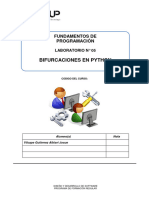 Lab 05 - Bifurcaciones en Python