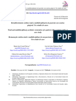 Restablecimiento Estético Total y Multidisciplinario de Paciente Con Sonrisa Gingival. Un Estudio de Casos