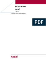 Fadal Spindle Drive and Motors