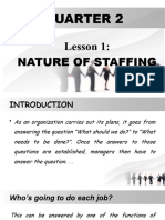 Quarter 2 Nature of Staffing