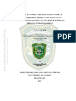 Analisis Kestabilan Lereng Menggunakan Metode RMR