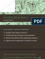 4th Lesson - Market Research