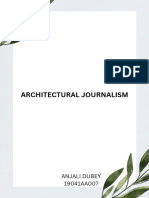 Anjali - Architectural Journalism