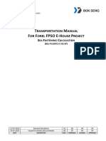 BSL-PJ23072-C-02-SF-R01-Sea Fastening Calculation For FPSO E-House