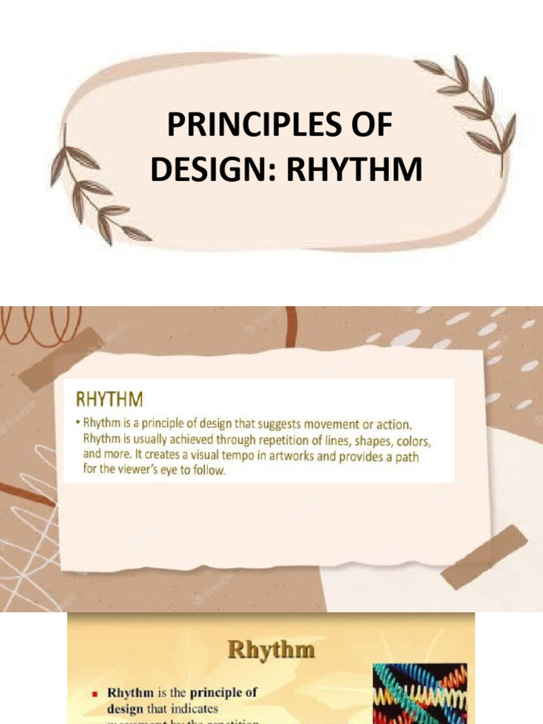 Design Rhythm Types Explained | PDF