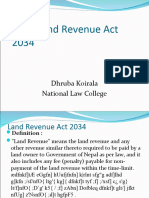 Land Revenue Act 2034
