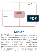 ¿Qué? ¿Quién?: Mision Institucional