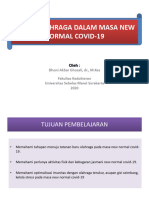 Ipe 5 Peran Olahraga Dalam Masa New Normal Covid-19