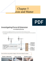 Chapter 5 Forces and Matter 2023