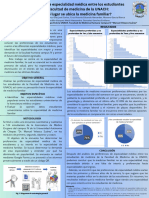 Cartel de Especialidades Médicas en Estudiantes de La UNACH