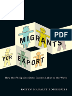 Migrants For Export - How The Philippine State Brokers Labor To The World