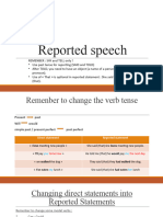 Reported Speech