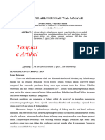 Template Jurnal Aswaja