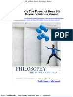 Full Download Philosophy The Power of Ideas 9th Edition Moore Solutions Manual PDF Full Chapter