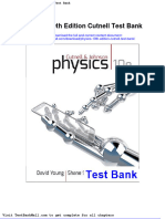 Full Download Physics 10th Edition Cutnell Test Bank PDF Full Chapter