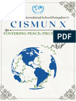 CISMUN X - Conference Brochure