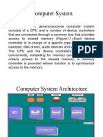 Computer System and Operating System Overview