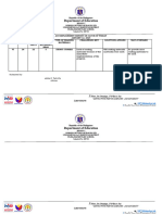 Accomplishment Report On Catch Up Friday Template