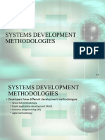 Systems Development Methodologies