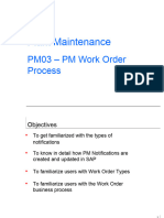 PM03 - PM Work Order Process