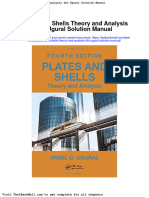 Full Download Plates and Shells Theory and Analysis 4th Ugural Solution Manual PDF Full Chapter